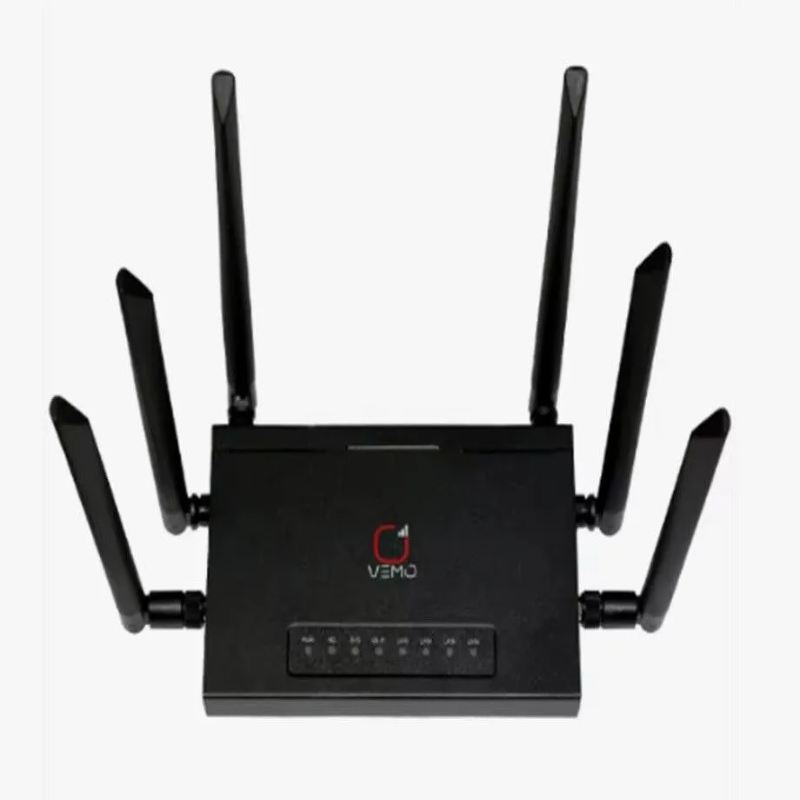 Интернет-станция Vemo WiFi Router 4G на белом фоне