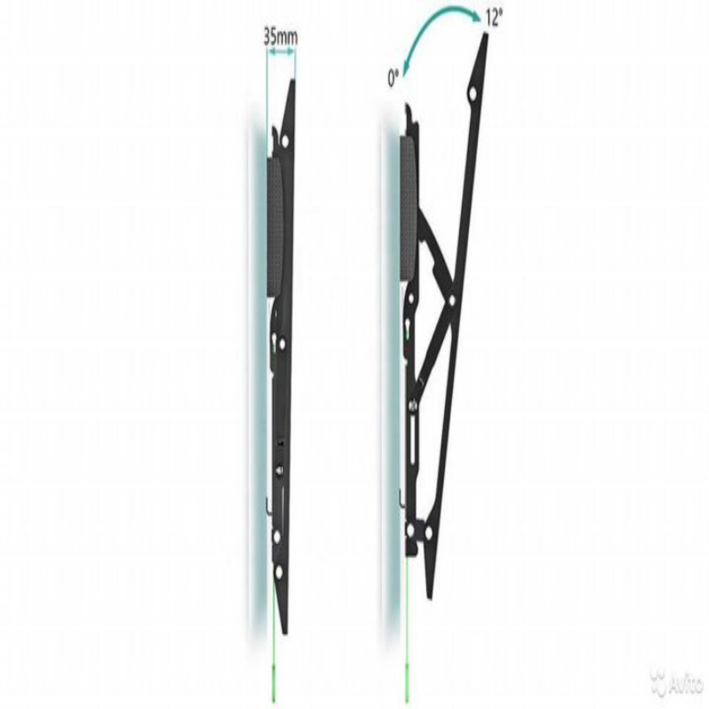 Кронштейн Kaloc E3T для ТВ 40″–65″ на белом фоне