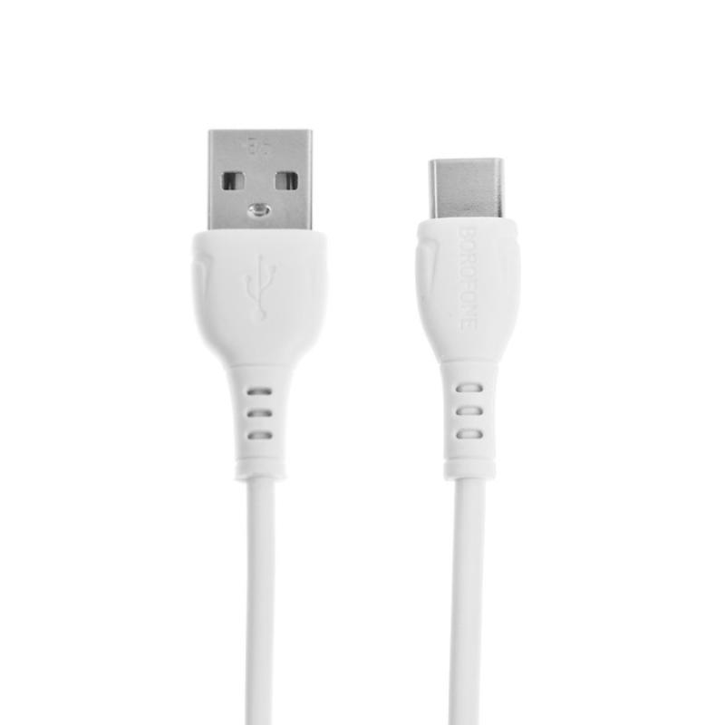 Кабель BOROFONE BX51 USB – Type-C на белом фоне