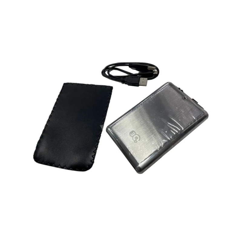 Внешний бокс 3Q HDD-U235H-HB для HDD 2.5”, USB 2.0 на белом фоне