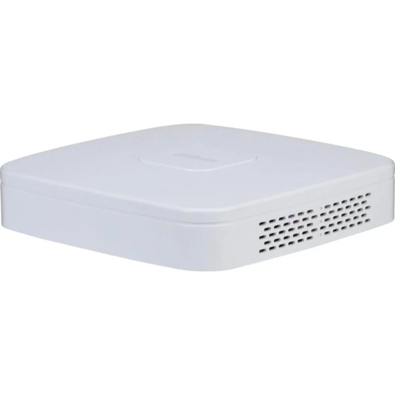 Видеорегистратор Dahua DHI-NVR2104-4KS3 на белом фоне