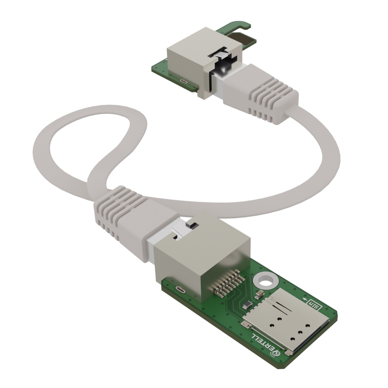 Удлинитель Vertell VT-SIM-EXT на белом фоне