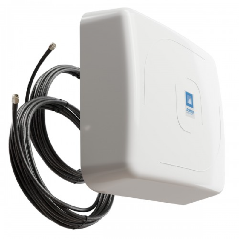 Антенна BAS-2344-SMA Combi Flat Multiband MIMO (2×5 м) на белом фоне