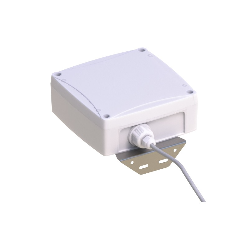 Гермобокс AX-BOX-V для параболической антенны H1: AX-BOX-V на белом фоне