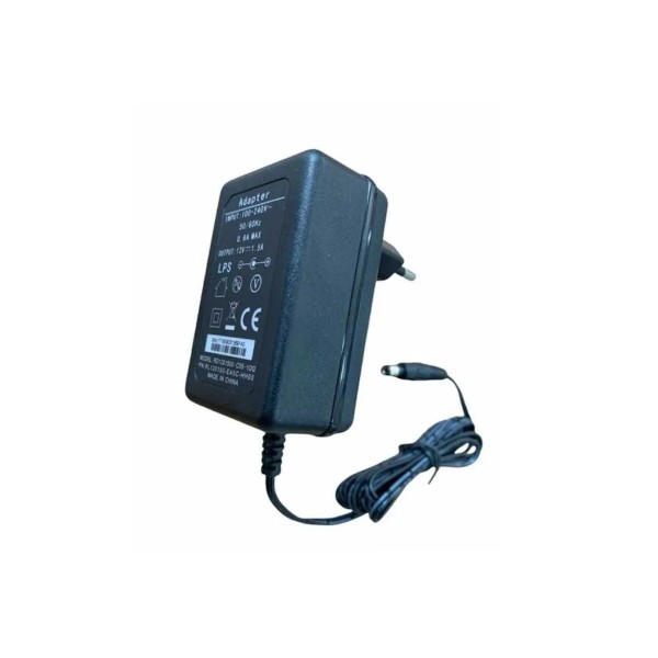 Блок питания 12v 1.5a (без коробки)