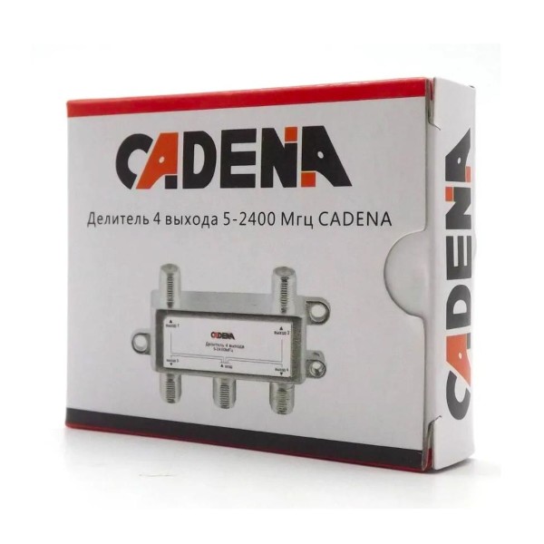 Делитель 4 выхода 5-2400 Мгц CADENA