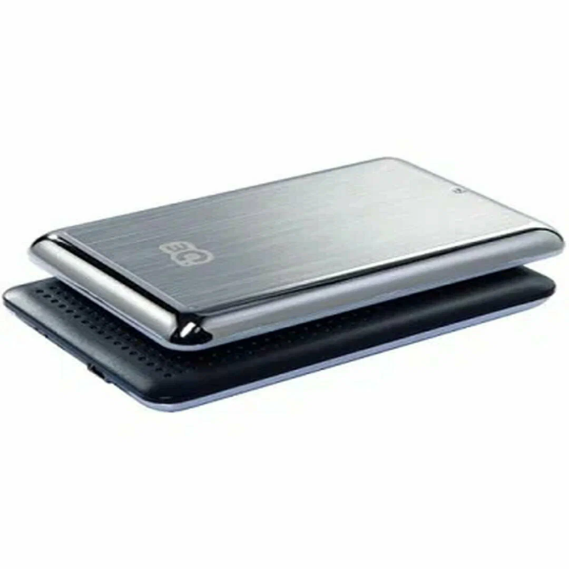 Внешний бокс 3Q HDD-U235H-HB для HDD 2.5”, USB 2.0 на белом фоне