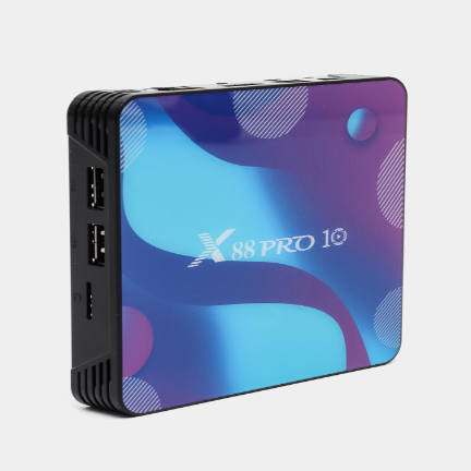 Смарт-приставка TV-Box X88 Pro 2/16 ГБ на белом фоне
