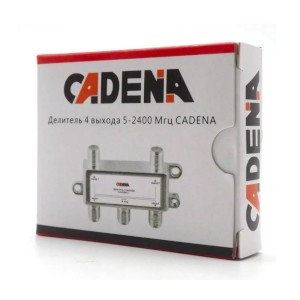 Делитель 4 выхода 5-2400 Мгц CADENA