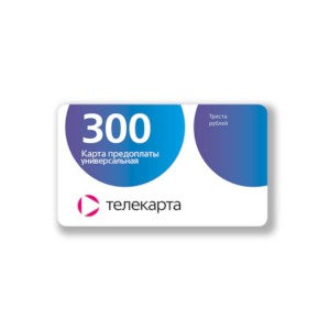 Карта оплаты 300