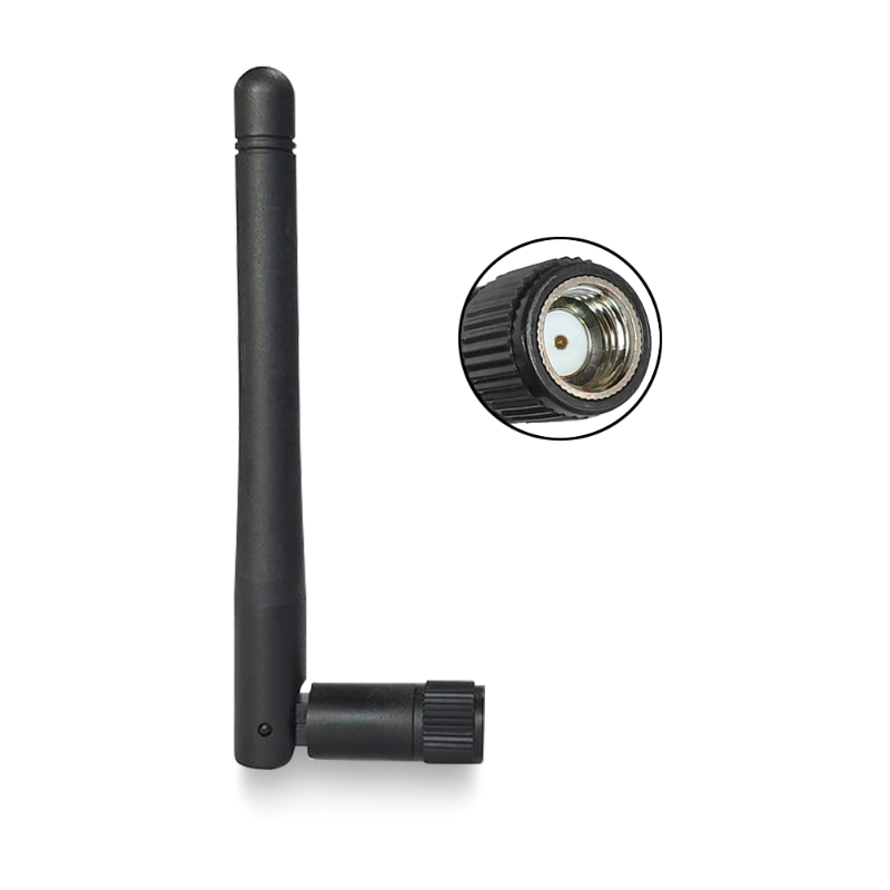 Wi-Fi антенна KROKS KC2-2400 SMA RP на белом фоне