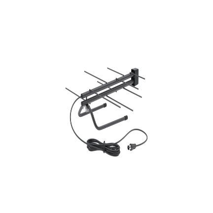 Комнатная ТВ антенна CADENA BAS-5133-P пассивная (ДМВ) на белом фоне