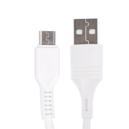 Кабель BOROFONE BX51 USB – Micro USB на белом фоне
