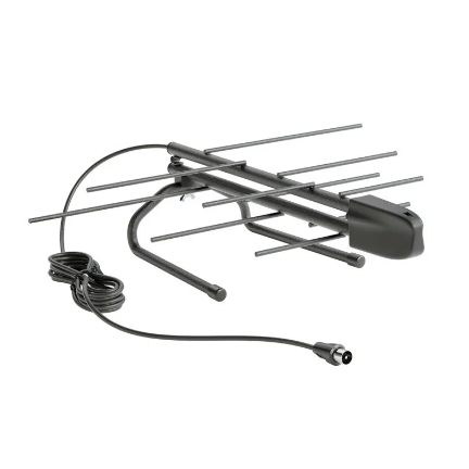 Комнатная ТВ антенна CADENA BAS-5133-P пассивная (ДМВ) на белом фоне