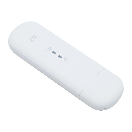 Модем ZTE MF79U с Wi-Fi LTE Cat 4 на белом фоне