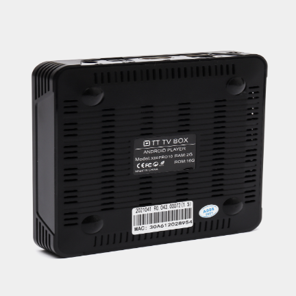 Смарт-приставка TV-Box X88 Pro 2/16 ГБ на белом фоне